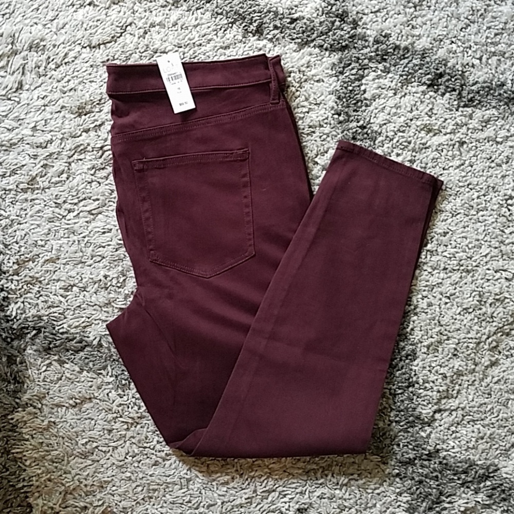 NWT LOFT Plus Leggings In Brushed Sateen - Picture 2 of 6